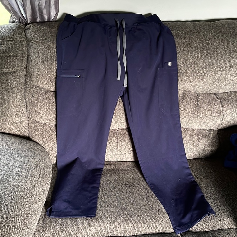 FIGS Navy Blue Yola Scrub Pants